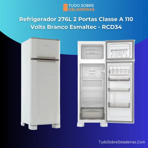 geladeira esmaltec rcd34