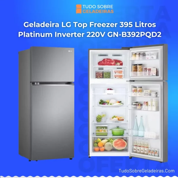 geladeira lg inverter gnb392pqd2