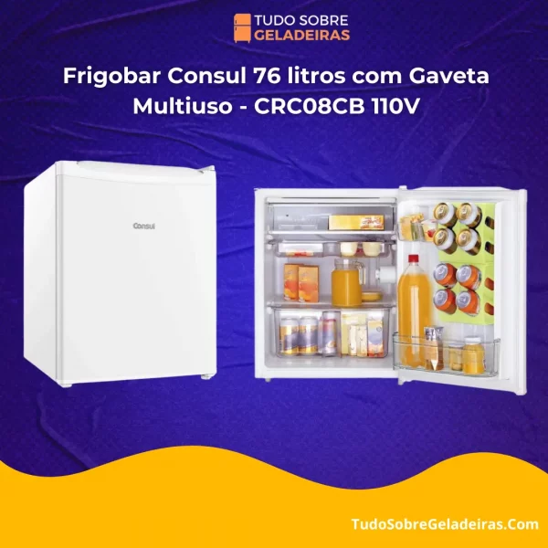 frigobar consul 76l crc08cb