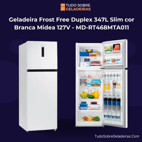 geladeira midea frost free RT468MTA011