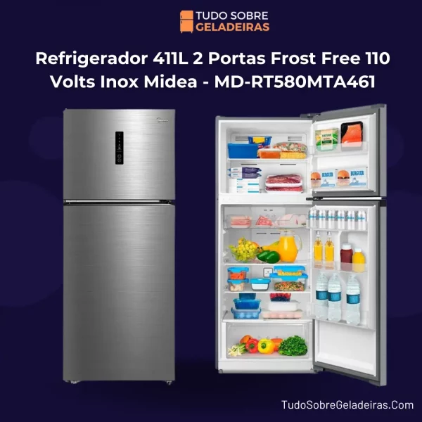 geladeira midea frost free MD RT580MTA461