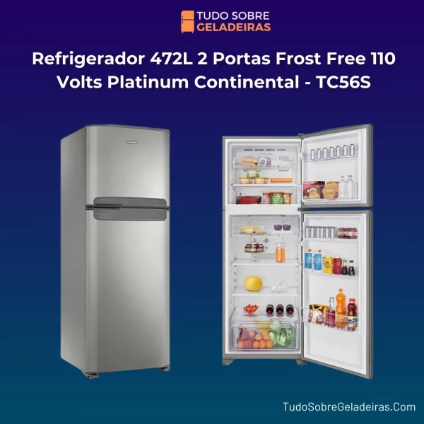 refrigerador continental frost free tc56s